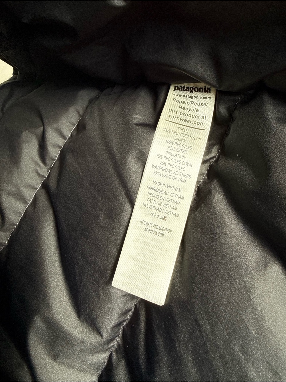Patagonia hooded Bivy down vest - Picture 4 of 5